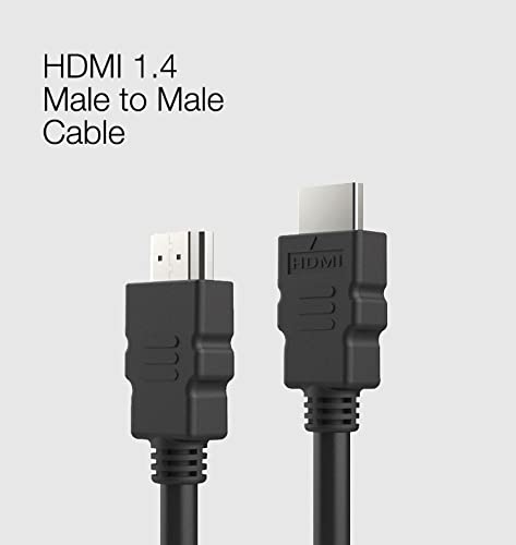 FEDUS hdmi Cable for tv, hdmi to hdmi Cable|hdmi Extension Cable, High Speed HDMI Cable Male to Male TV-Out Cable Supports 3D and Audio Return hdmi Cable 1.5 Meter(4.9 FEET)