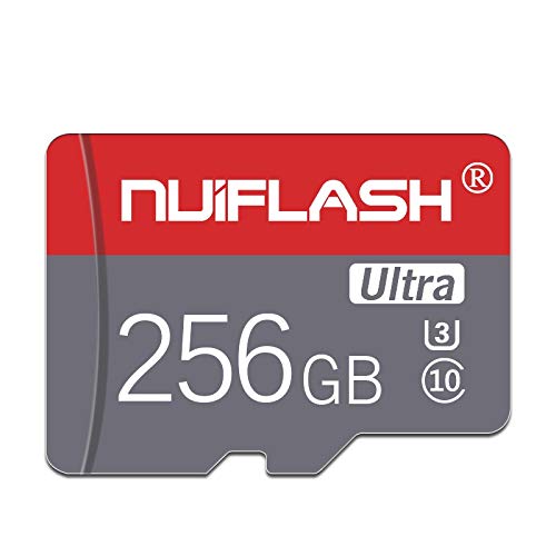 Micro SD Card 256GB Memory Card 256GB Micro SD Memory Cards 256GB TF Card,Mini SD Card Class 10 High Speed with Adapter for Camera,Cellphones,Tablets,Tachograph