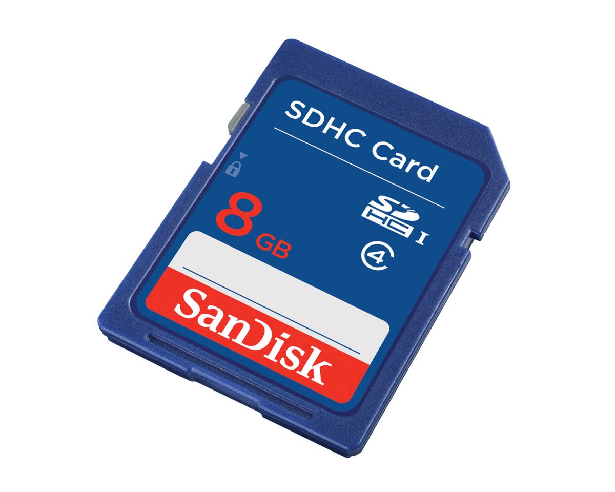 SanDisk 8GB Class 4 SDHC Memory Card (SDSDB-008G-B35)