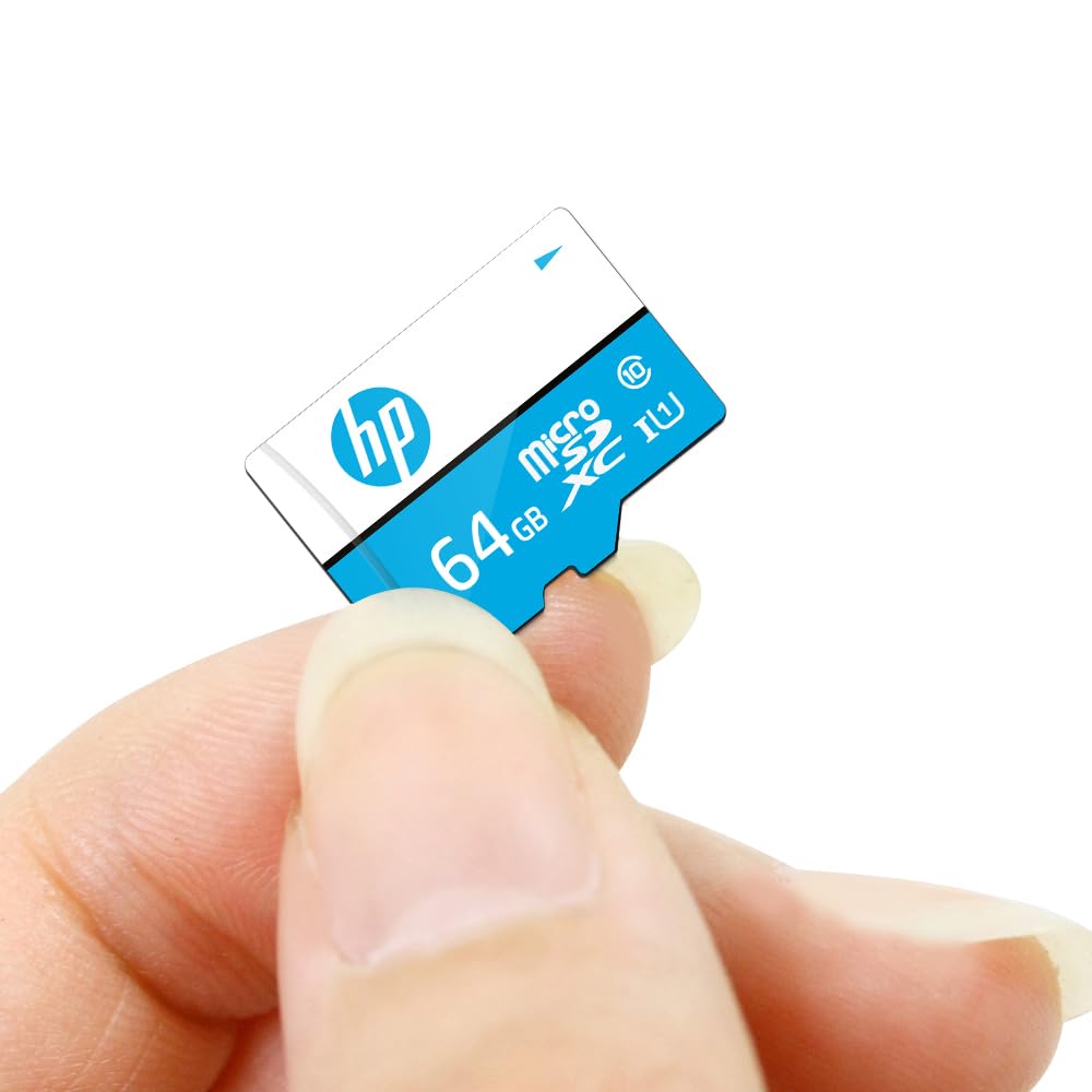 HP 64GB MicroSD Memory Card SDXC mx310 Class 10, UHS-I, U1 Card, Upto 100MB/s R, 10 Y Warranty