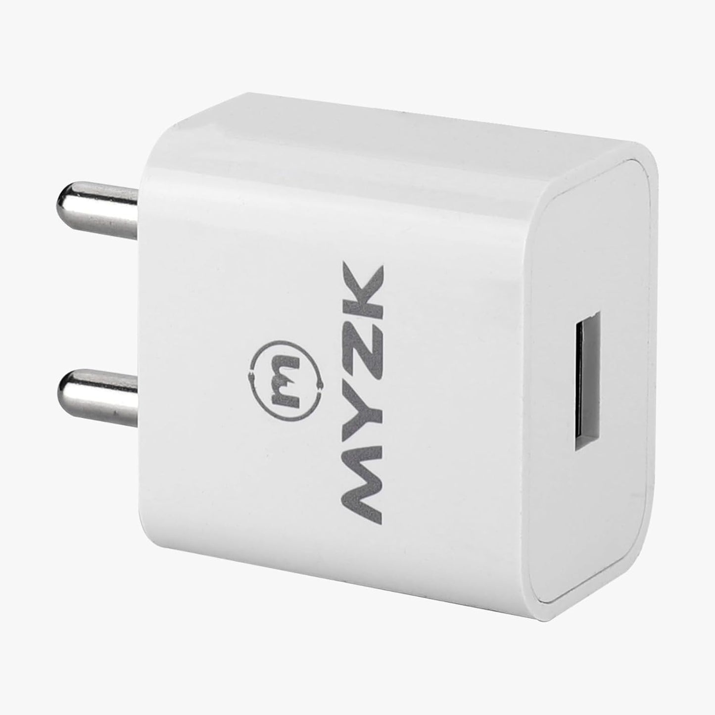 MYZK 5V 1A-Mobile Charger | with USB to C-Type Cable | Fast Charger | Made in India Wall Charger Adapter | Universal Compatibility | 5 Volt Adapter USB | 5v...