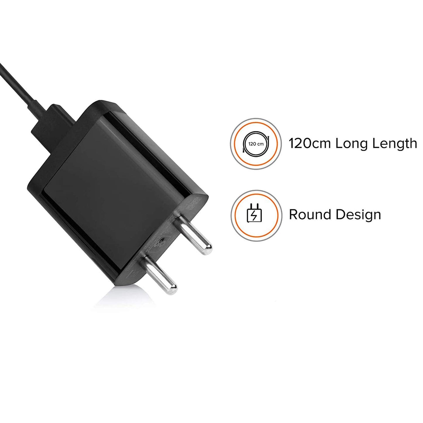 18W Charger for Xiaomi Mi 13 Ultra Charger Original Adapter Like Android Mobile Fast USB Wall Charger with 1 Meter USB Type C Charging Data Cable (3 Amp, TMI15, Black)