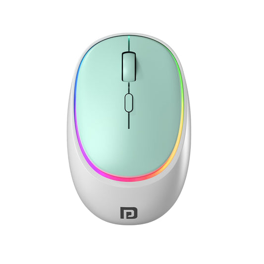 Portronics Toad IV Bluetooth Mouse with 2.4 GHz Wireless (Dual Connectivity), Rechargeable, Connect up to 3 Devices, RGB Lights, Adjustable Optical DPI for...