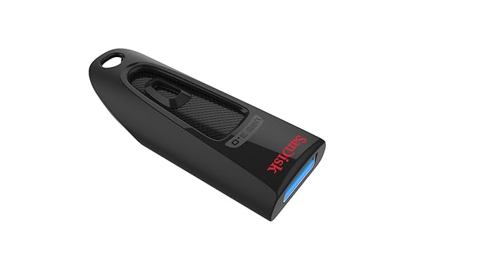 SanDisk Ultra 64 GB USB 3.0 Pen Drive (SDCZ48-064G-135/SDCZ48-064G-UAM46, Black)