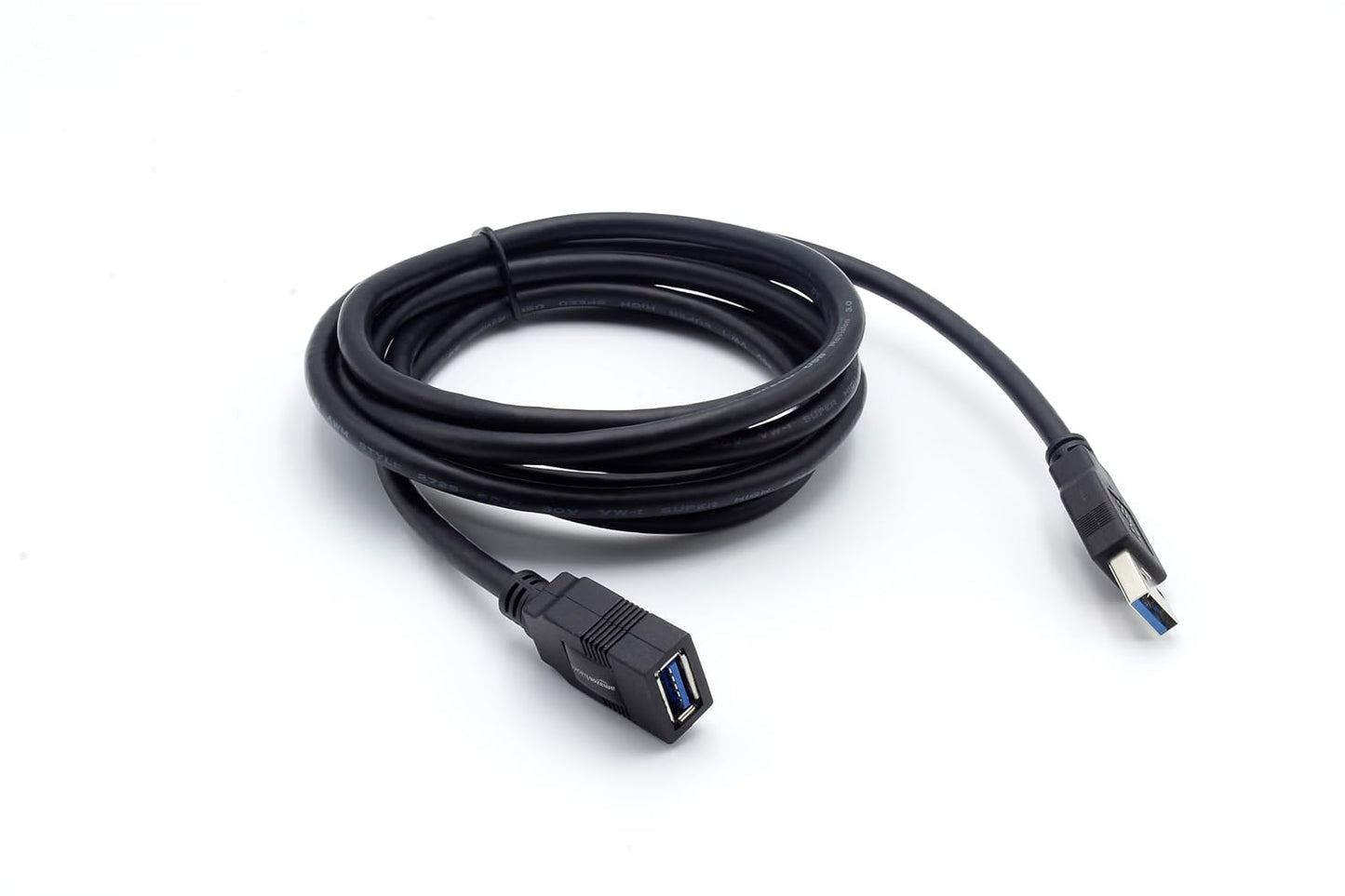 amazon basics USB 3.0 Extension | Type A Male to Type A Female | Repeater Cable - 7.5 ft | Enhanced Connectivity & High-Speed Performance