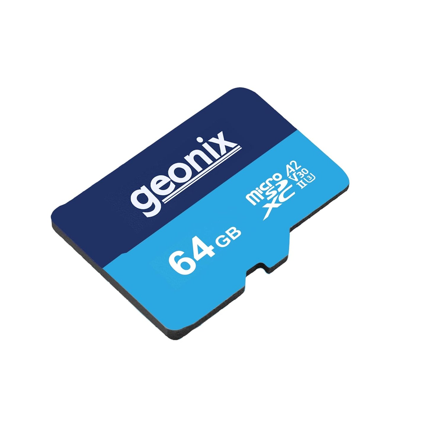 Geonix 64GB MicroSDXC, 150MB/s Read, 70MB/s Write, Memory Card, 5 Years Warranty