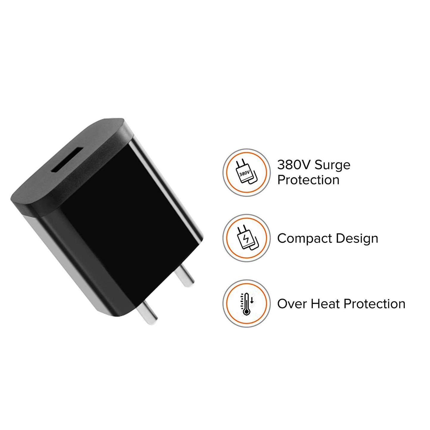 18W Charger for Xiaomi Mi 13 Ultra Charger Original Adapter Like Android Mobile Fast USB Wall Charger with 1 Meter USB Type C Charging Data Cable (3 Amp, TMI15, Black)