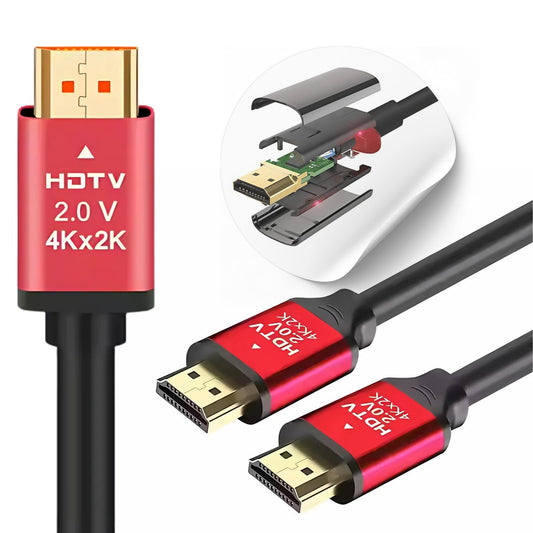 FOCASI HDMI Cable 4K Premium High Speed HDTV 2.0 Standard Transmission Cord 1.5m Supports Dual Screen Dolby True HD DTS-HD and 10/100Mbps Ethernet for Projector Laptop TV Game Box