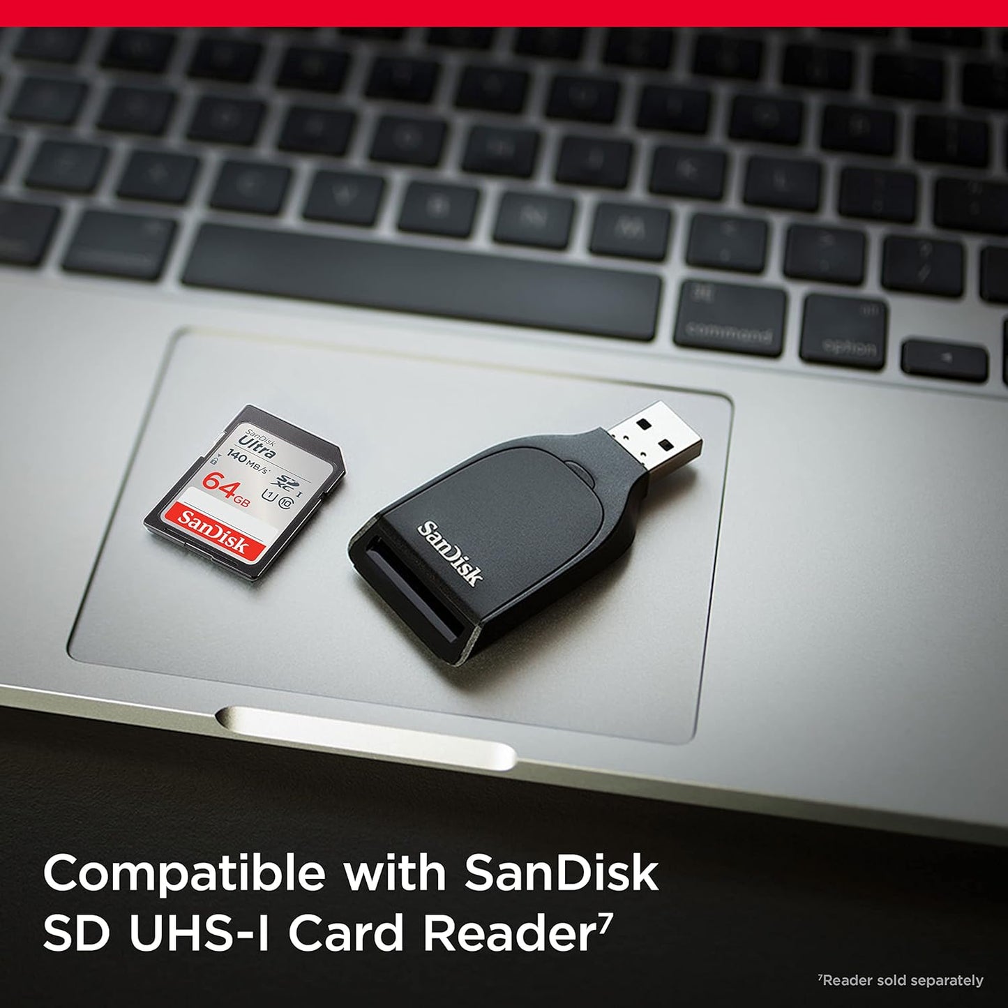 SanDisk Ultra UHS I 64GB SD Card 140MB/s for DSLR and Mirrorless Cameras, 10Y Warranty