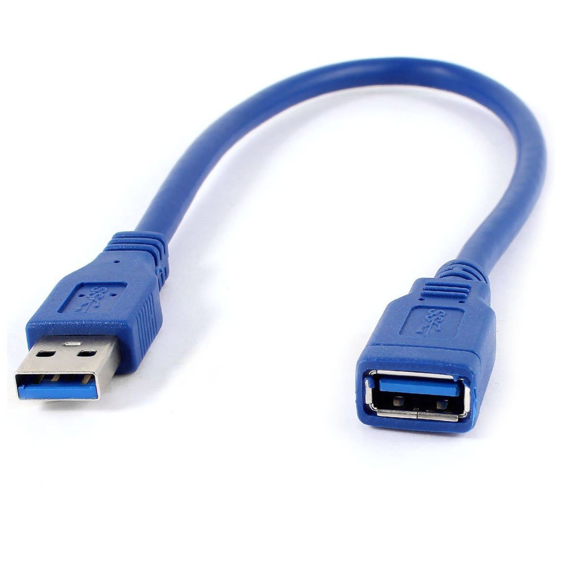 H2 Hakuho USB Extension Male to Female USB 2.0 V High Speed USB Cable (30 cm/1 feet),Blue