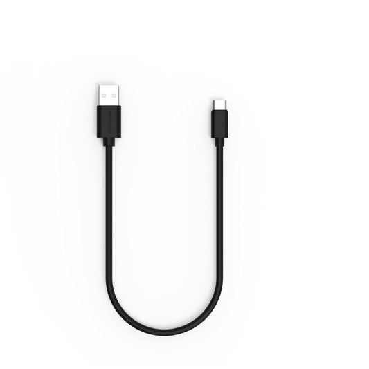 twance Small 0.25 Meter USB-Type C 3.1A fast charging & 480 Mbps high speed data transfer cable| Black Color| Compatible with Samsung, moto, Oneplus, VIVO, Realme, Nothing & any C port enable device