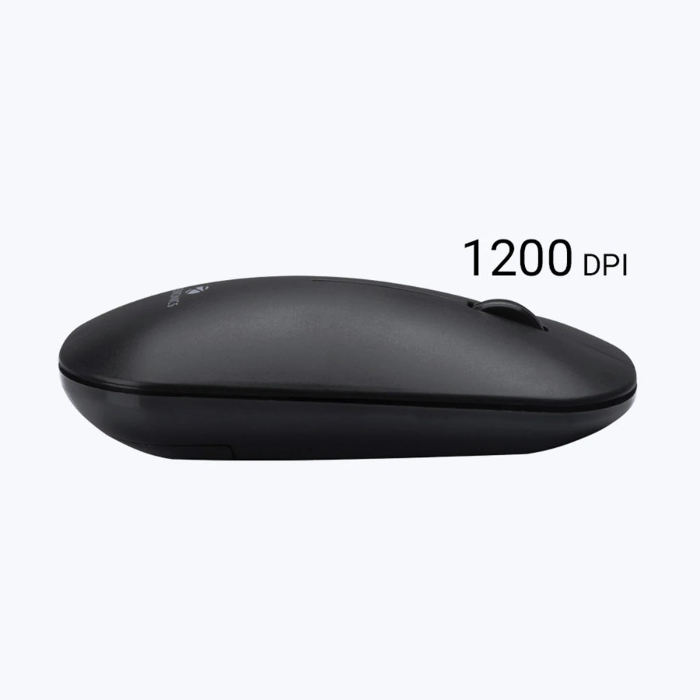 Zebronics Zeb-Dazzle Wireless Mouse with Nano Receiver, Matte Finish (Black)