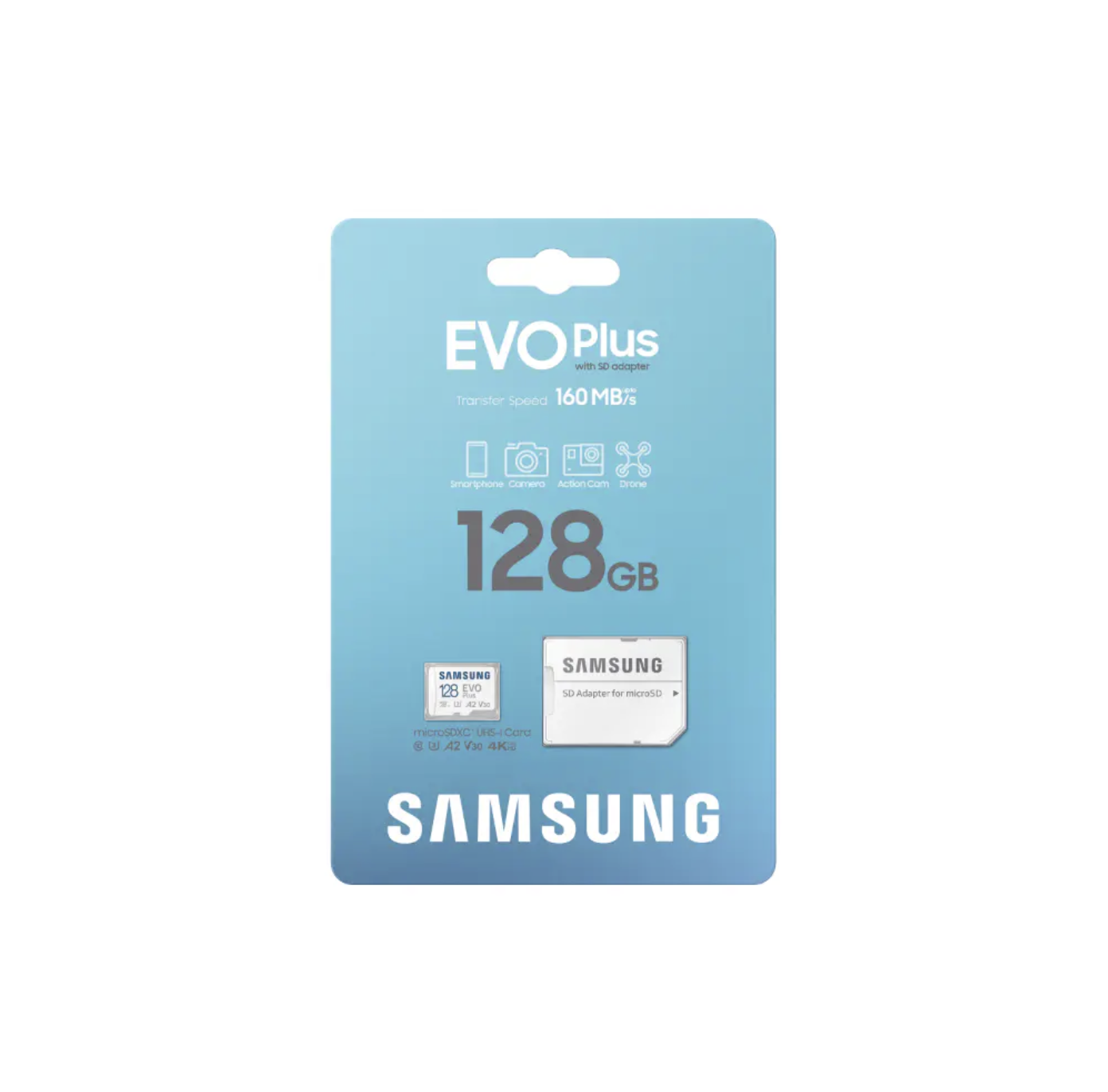 Samsung Evo Plus 128 GB microSD Memory Card (MB-MC128SA/IN)