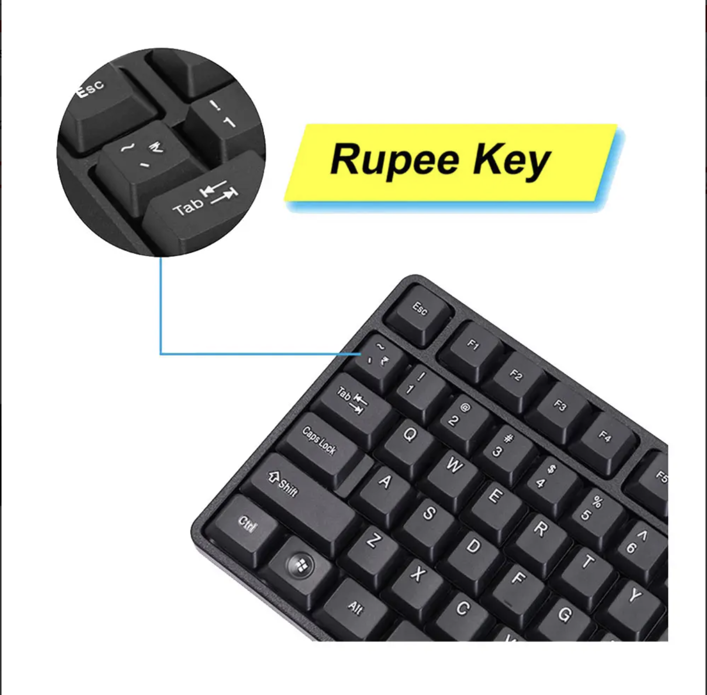 ZEBRONICS Zeb-K20 Wired Keyboard